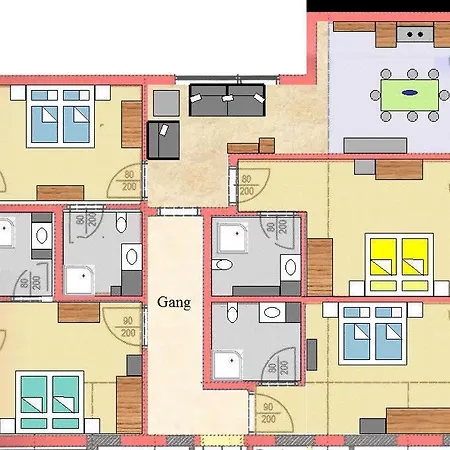 Gruber's Gaestehaus フィーホーフェン